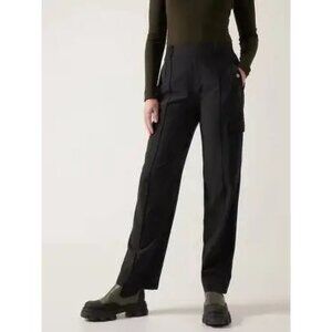 Athleta Vienna Cargo Pants Black Size 4